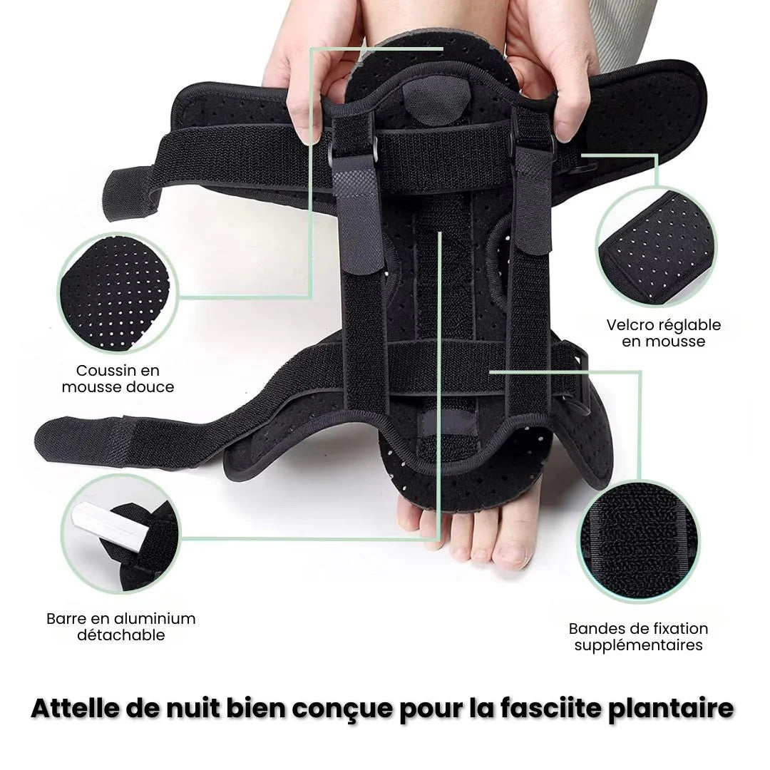 Orthèse Nocturne – Fasciite Plantaire et Douleurs au Talon - Semello.fr