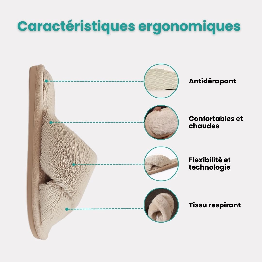 Pantoufles chaudes & moelleuses | Effet cocon immédiat - Semello.fr