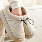 Pantoufles en Coton Duveteuses | Douse et Chaud - Semello.fr