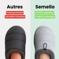 Pantoufles en Coton Duveteuses | Douse et Chaud - Semello.fr