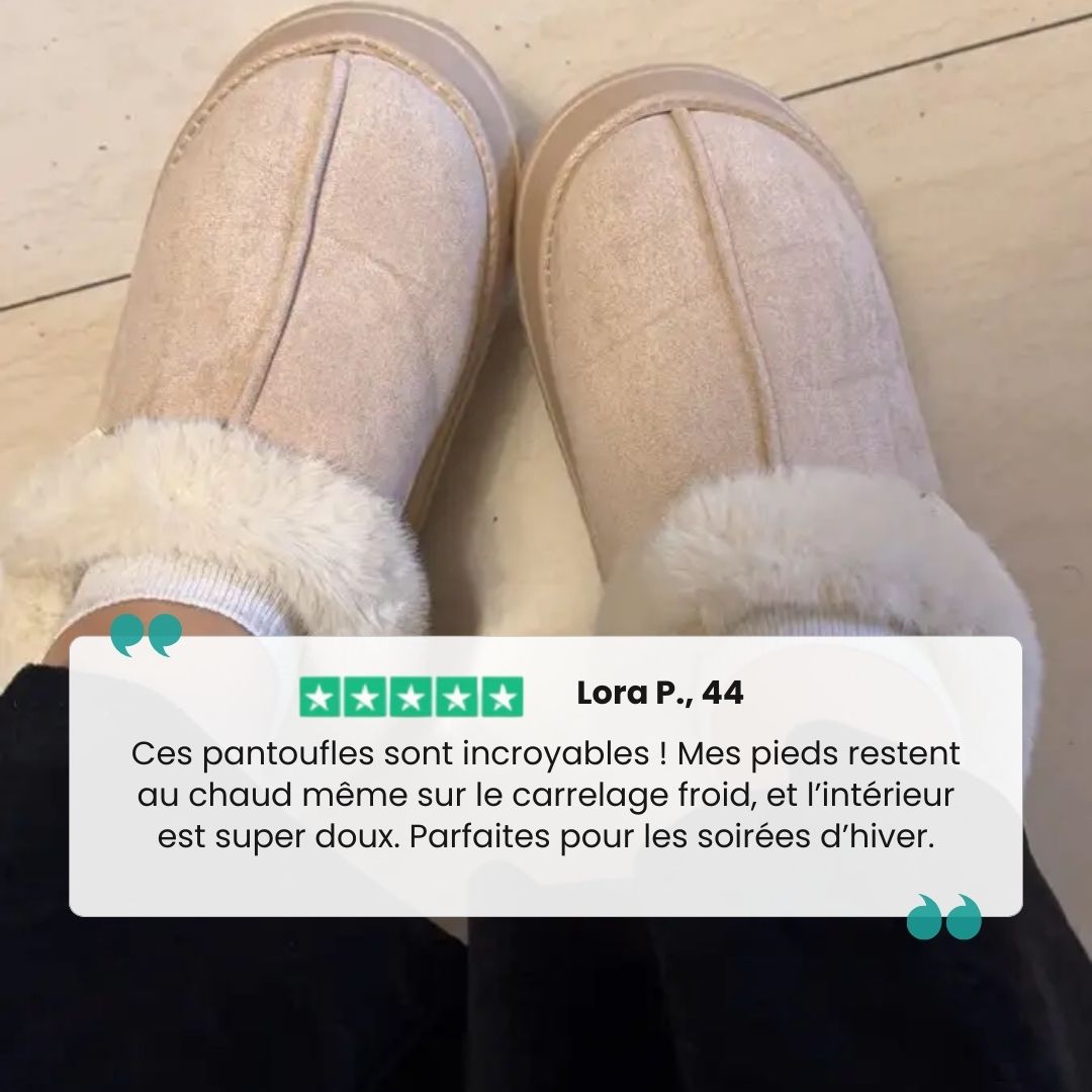 Pantoufles moelleuses d'hiver | Style et confort thermique - Semello.fr