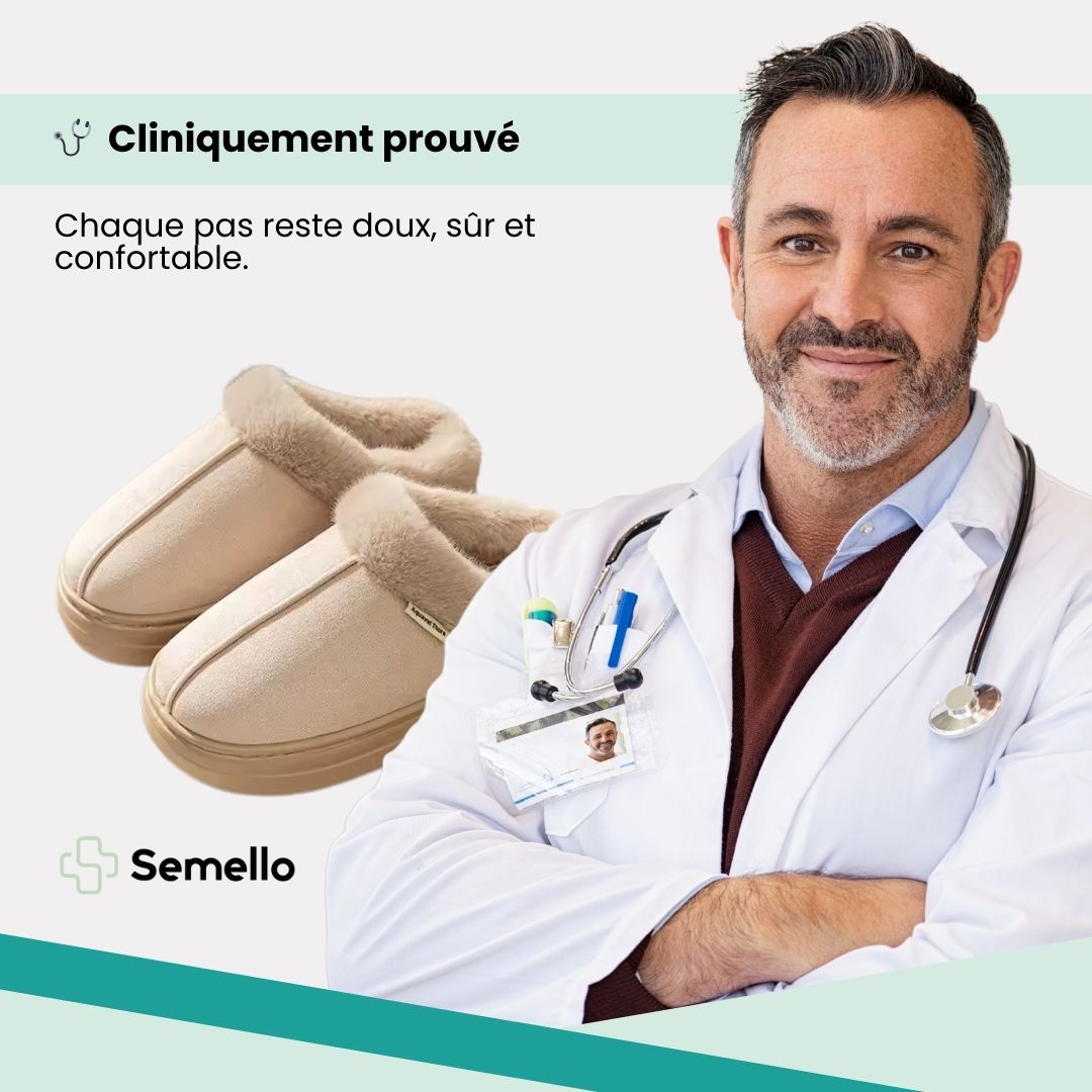 Pantoufles moelleuses d'hiver | Style et confort thermique - Semello.fr