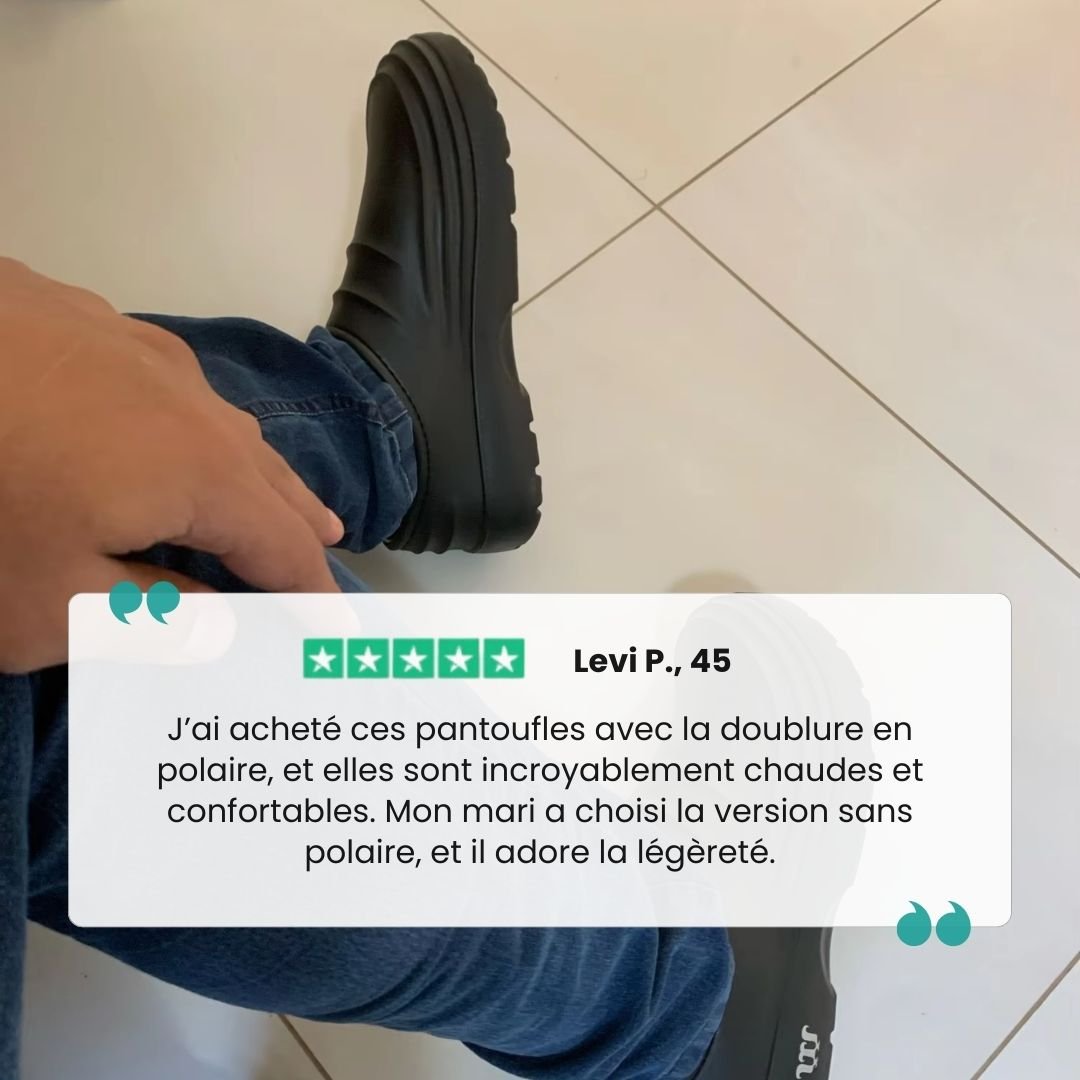 Pantoufles Orthopédiques Chaudes | Antidérapantes Intérieur & Extérieur - Semello.fr