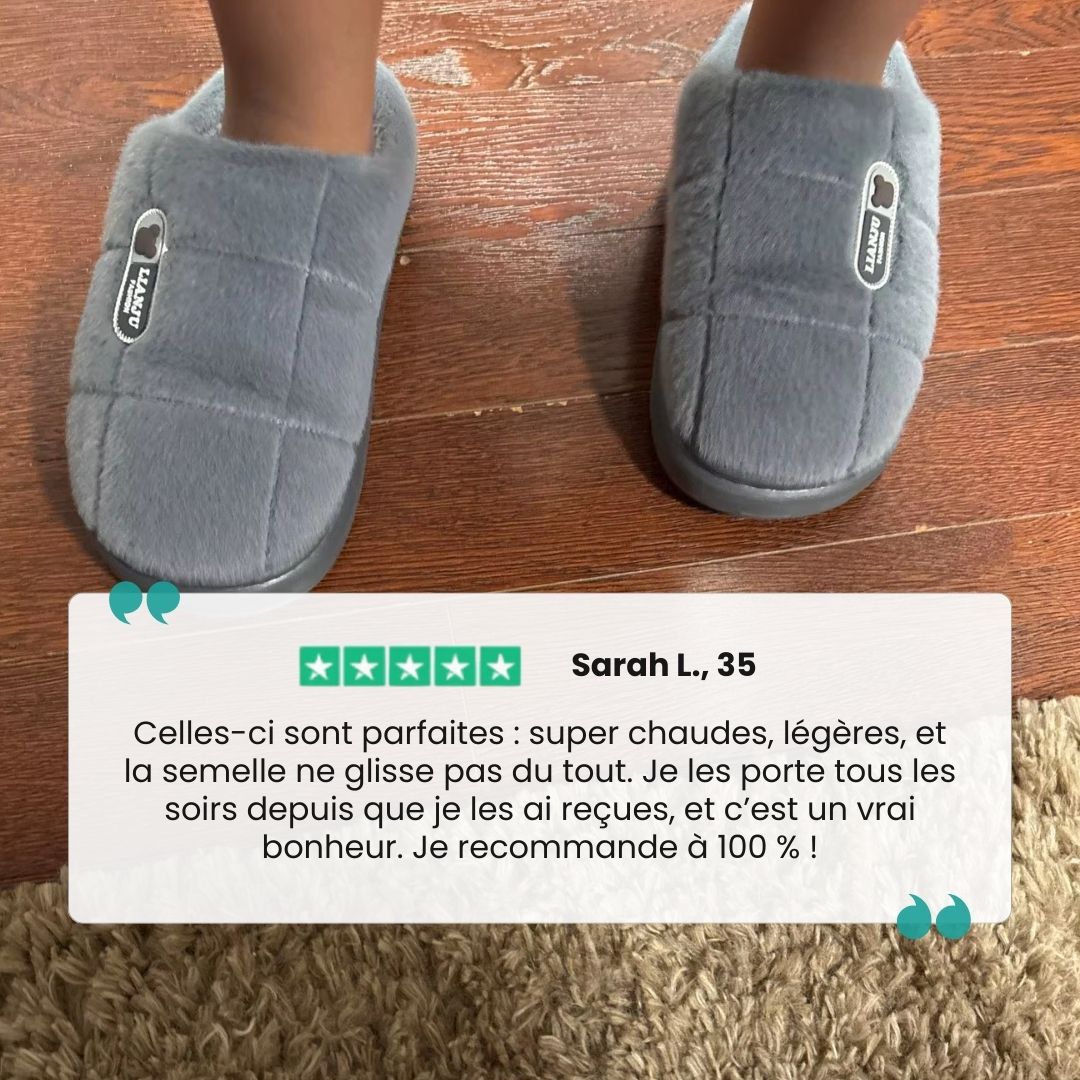 Pantoufles Orthopédiques Grande Taille | Chaleur & Confort Hiver - Semello.fr