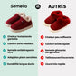 Pantoufles Orthopédiques Hiver | Chaudes, Moelleuses & Antidérapantes - Semello.fr
