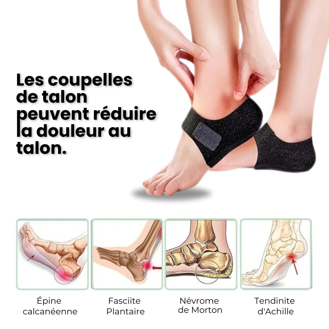 Protege Talon en Gel pour Fasciite Plantaire - Semello.fr