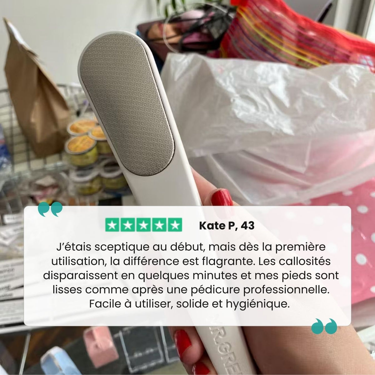 Râpe à Pieds Professionnelle – Élimine Callosités & Peaux Mortes - Semello.fr