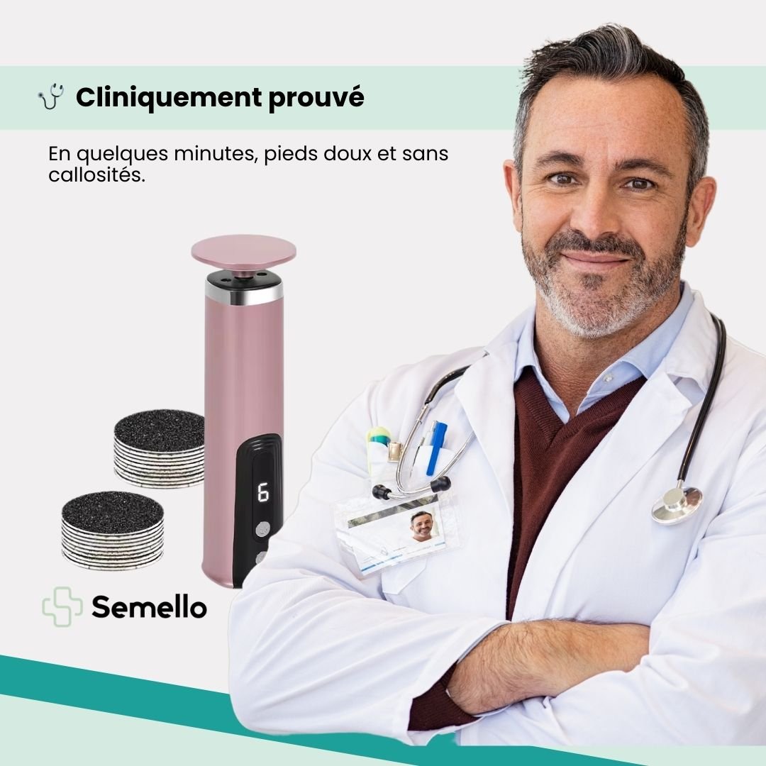 Râpe Anti - Cors Professionnelle | Pieds Doux & Sains - Semello.fr