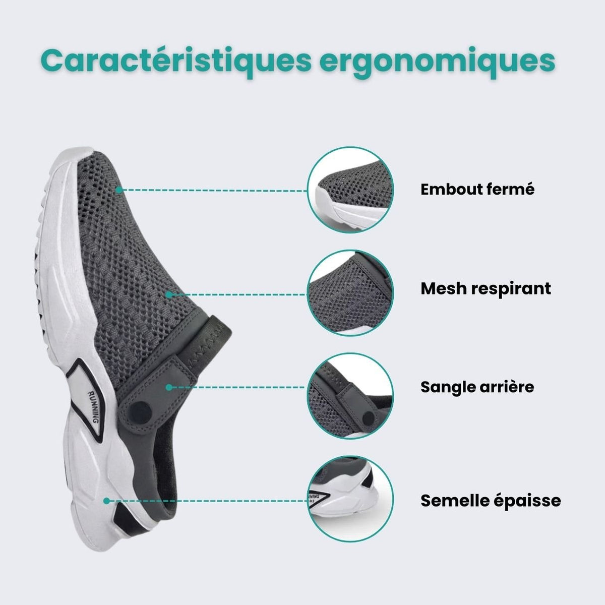 Sandales Orthopédiques avec Maintien & Confort au Quotidien - Semello.fr