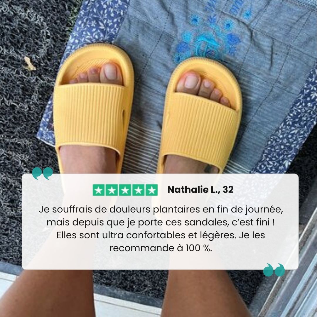 Sandales Orthopédiques contre les Douleurs Plantaires - Semello.fr