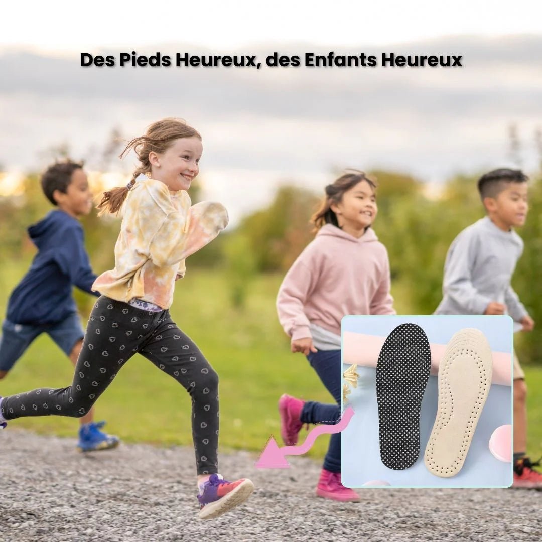 Semelle Enfant en Cuir - Confort Naturel et Hygiène - Semello.fr