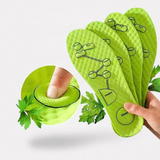 Semelles d'Acupression Magnétique Anti - Douleur - Semello.fr