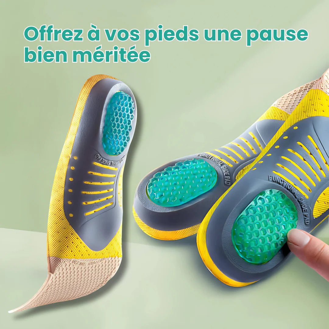 Semelles Épine Calcanéenne | Soulagement du Talon - Semello.fr