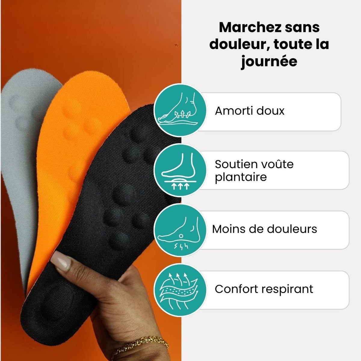 Semelles orthopédique en mousse - Semello.fr