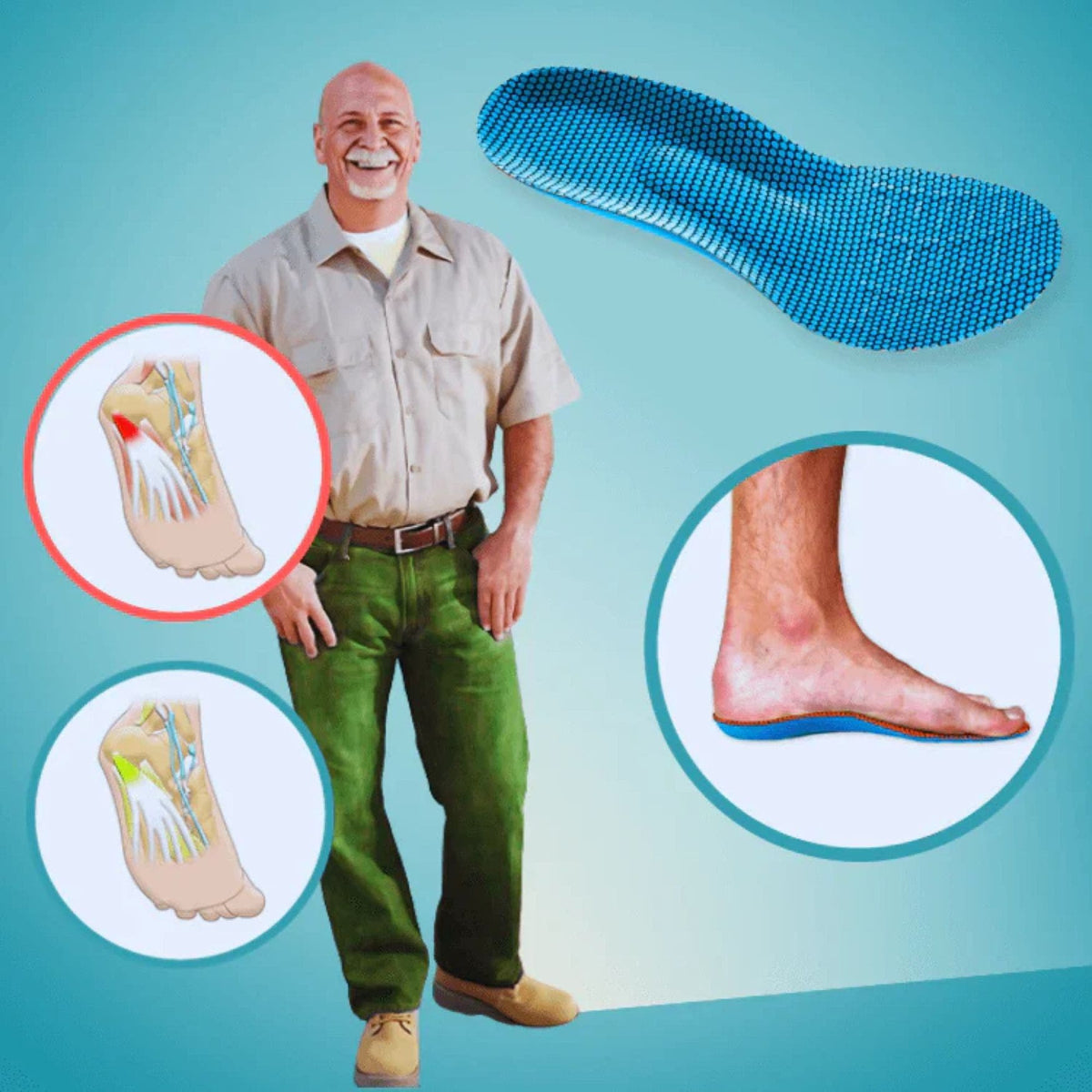 Semelles orthopédiques hallux valgus - Semello.fr