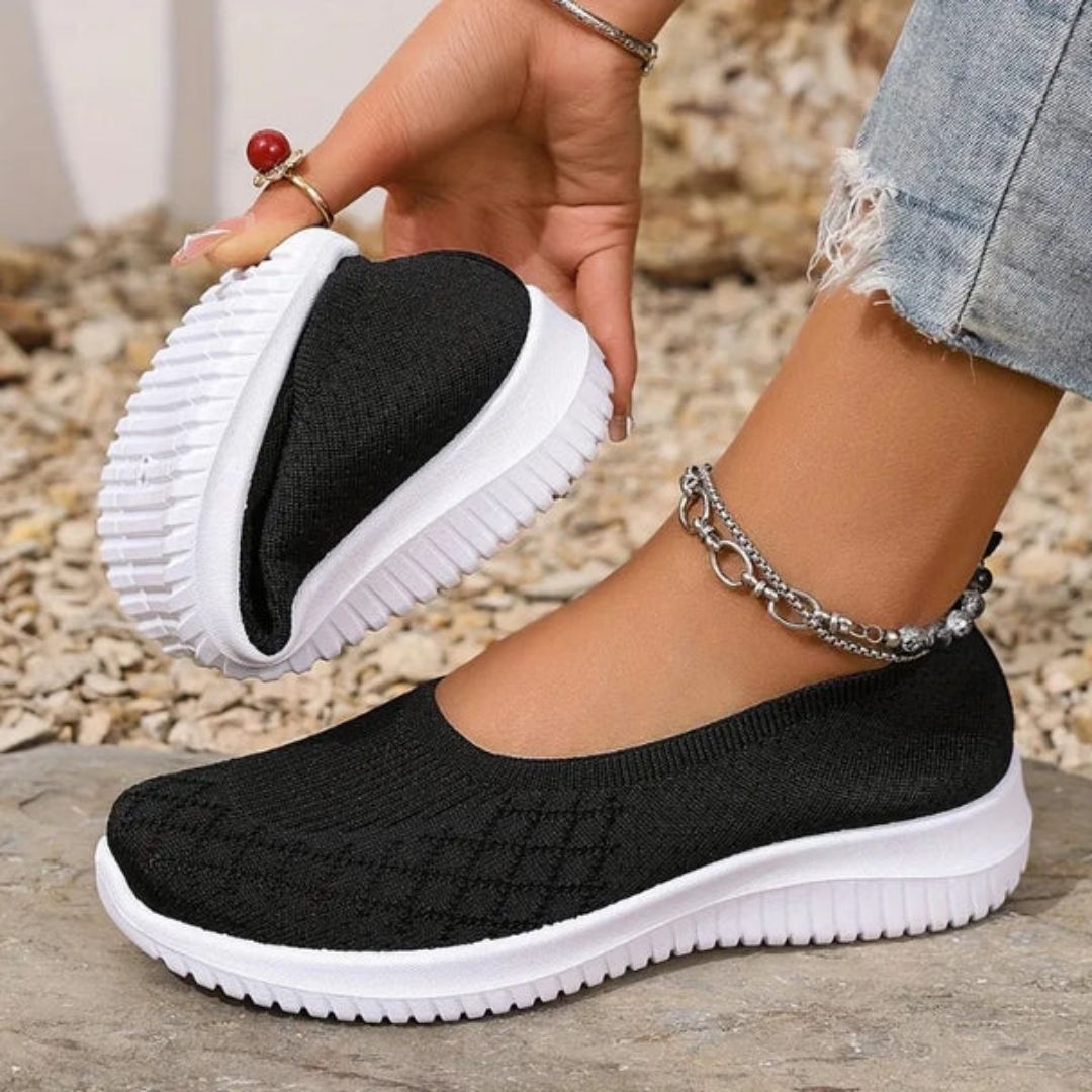 SoftEase™ – Baskets orthopédiques femme confort supérieur - Semello.fr