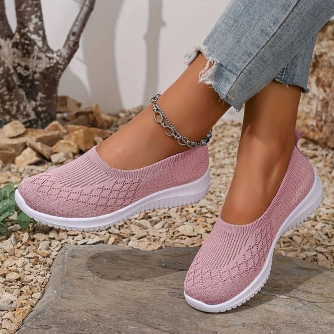 SoftEase™ – Baskets orthopédiques femme confort supérieur - Semello.fr