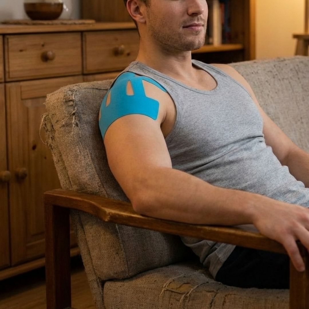 Strap Épaule – Compression Douce & Récupération Rapide (10 Bandes) - Semello.fr