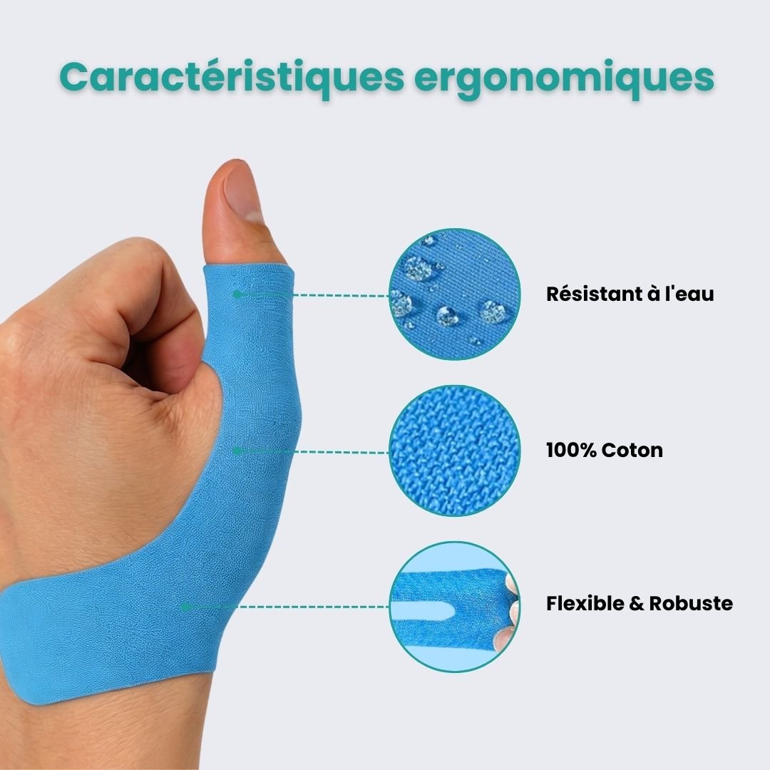Strap Pouce – Stabilisation & Soulagement au Quotidien (10 Bandes) - Semello.fr