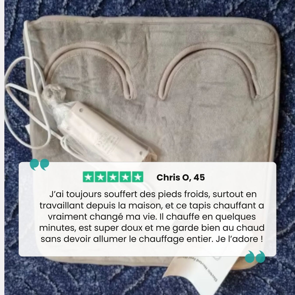 Tapis Chauffant pour Pieds – Chaleur & Relaxation Immédiates - Semello.fr