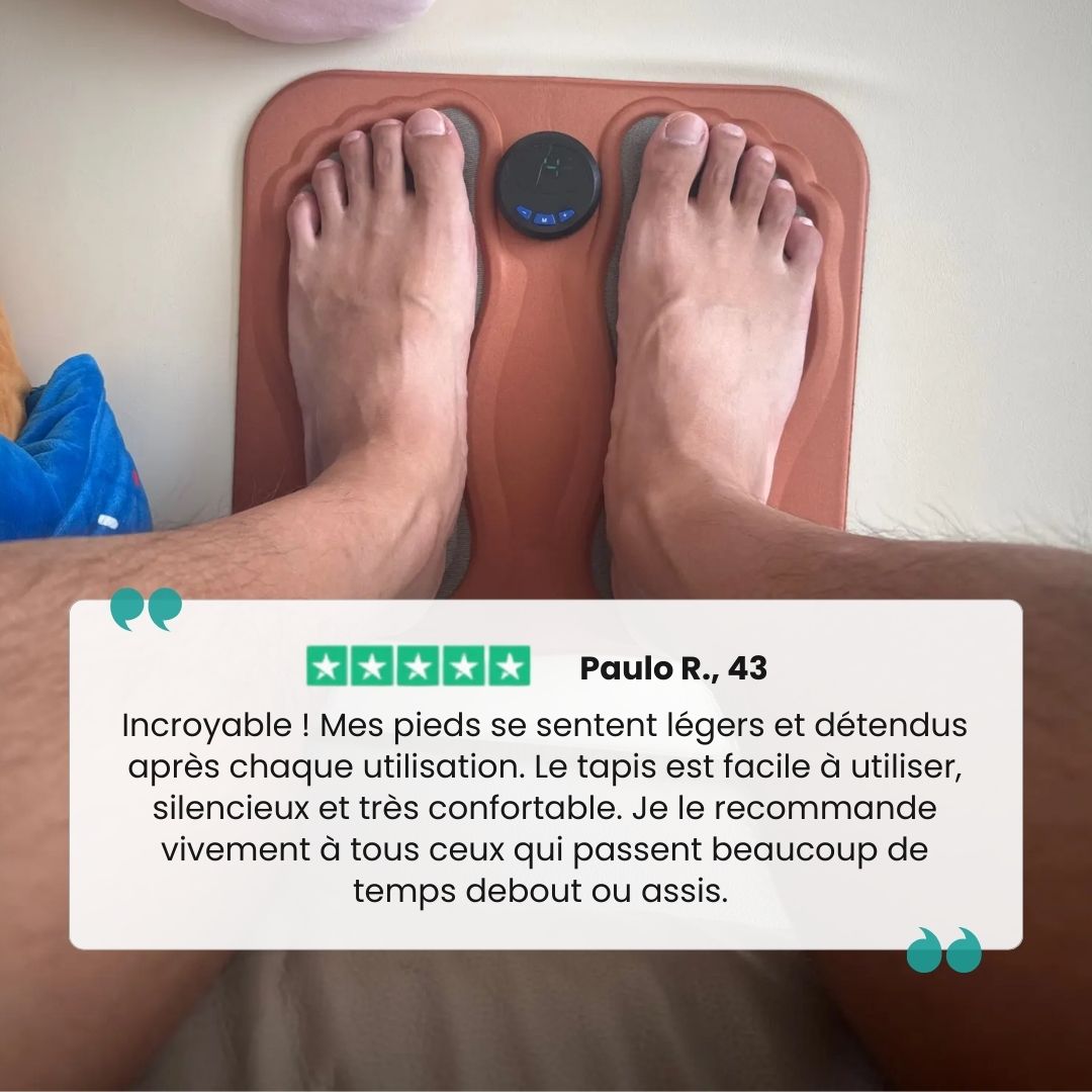 Tapis de Massage des Pieds – Circulation & Relaxation Musculaire - Semello.fr