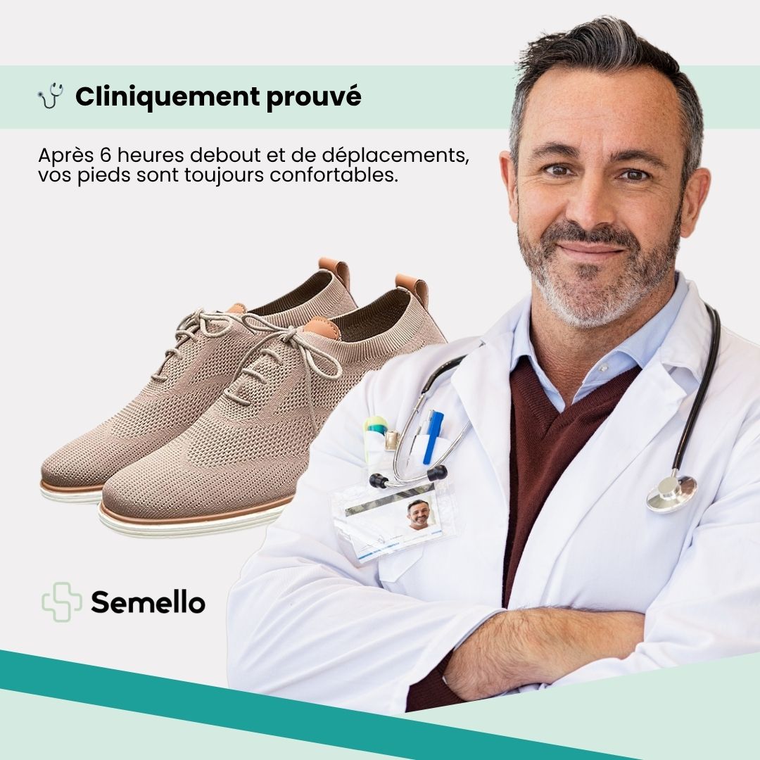 UrbanEase™ – Chaussures de Ville Orthopédiques - Semello.fr