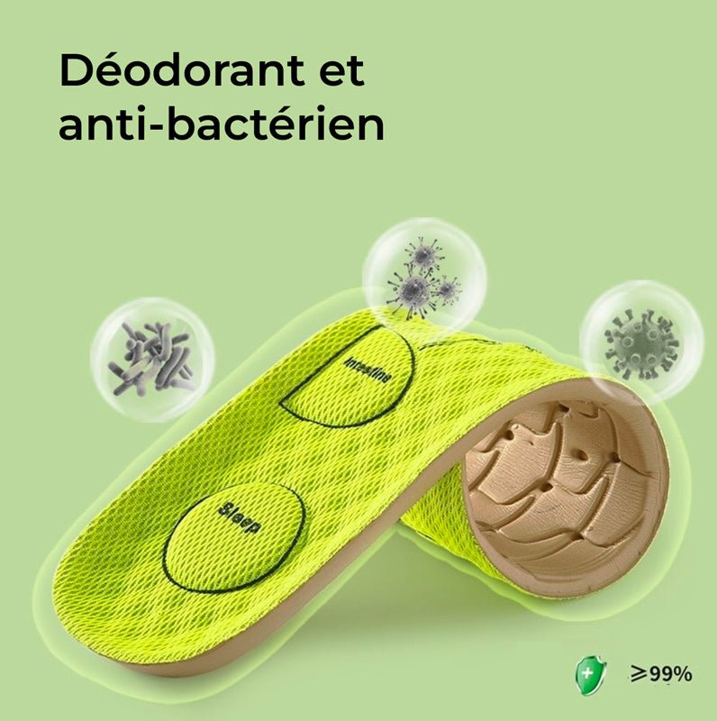 Semelles d'Acupression Magnétique Anti - Douleur - Semello.fr
